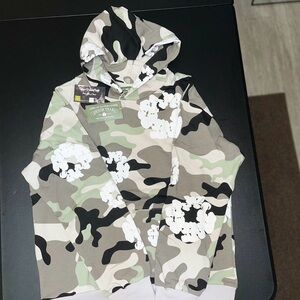 Denim Tears The Cotton Wreath Sweatshirt White Camo